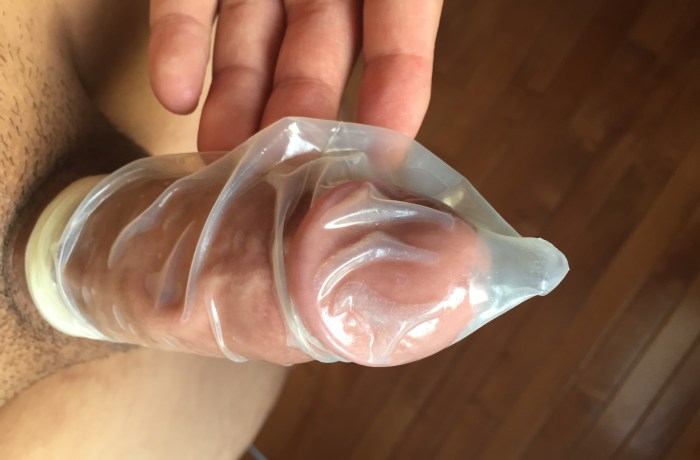 The phallus was stuck in a vagina