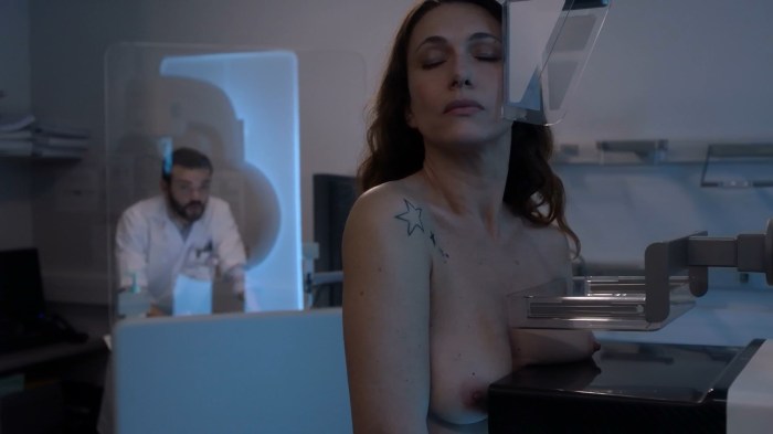 Natasha Lindintin Naked in the film