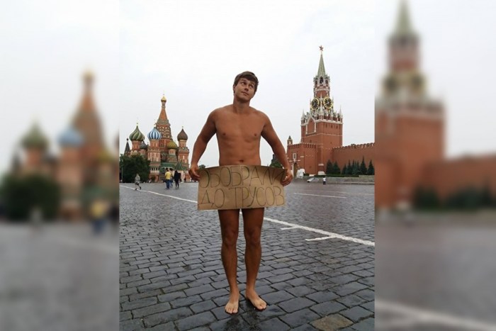 Divided on Red Square