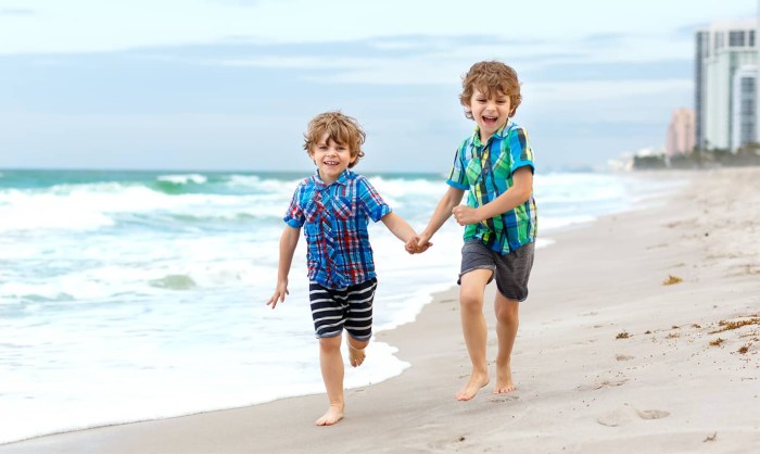 Children at sea