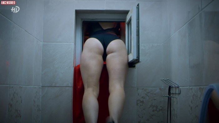 Polina Maksimova naked in the cinema