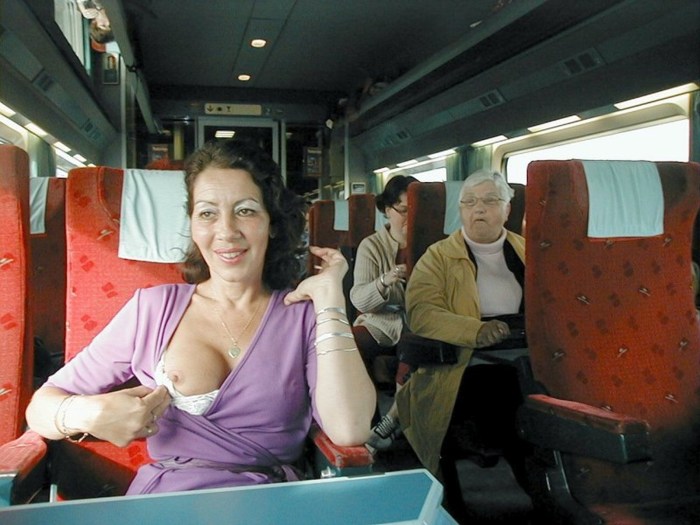 Girls in the compartment