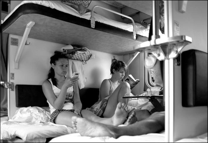 The body of the girl on the rails
