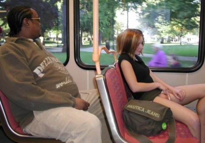 Blondes Mature Big Tits Bus Public Voyeur