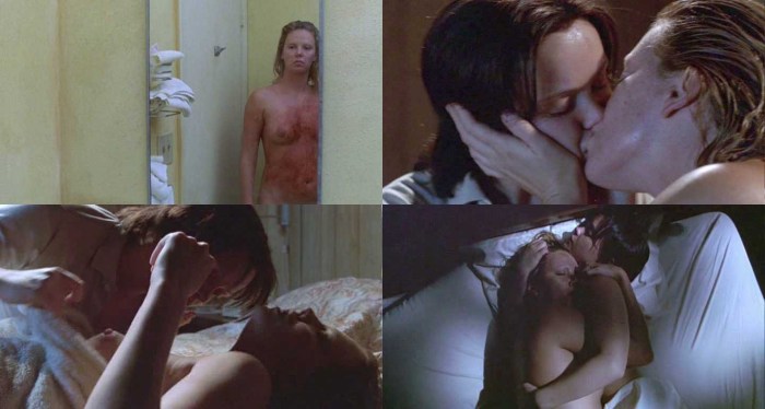 Charlize Theron Naked in films