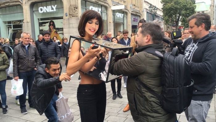 Swiss artist Mila in London