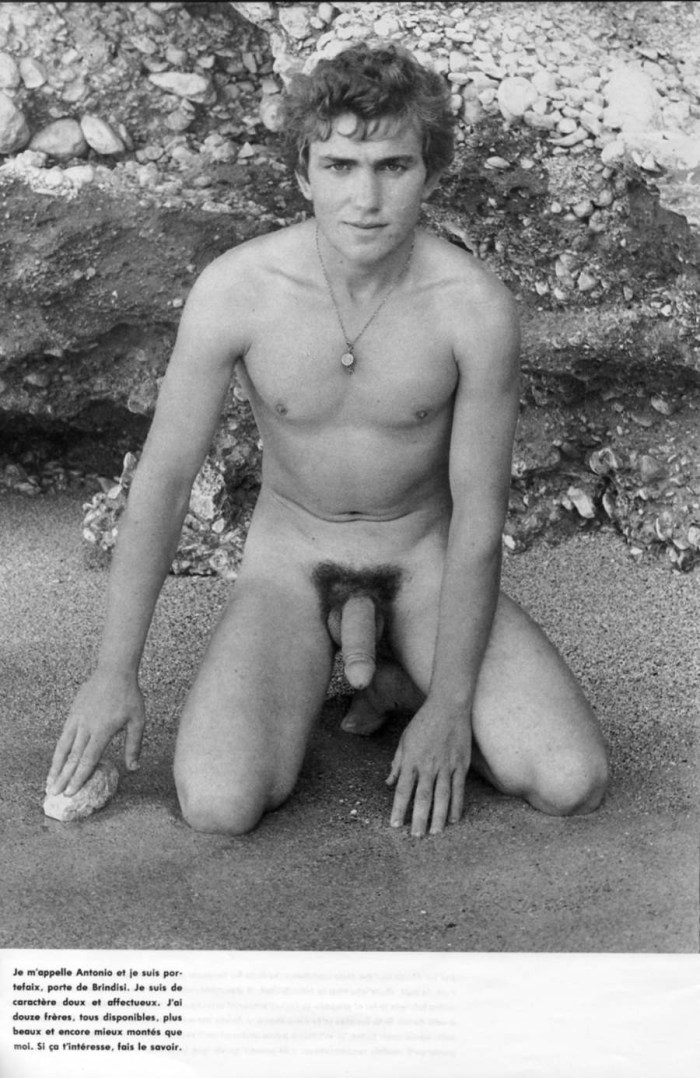 Retro Beach Masturbation