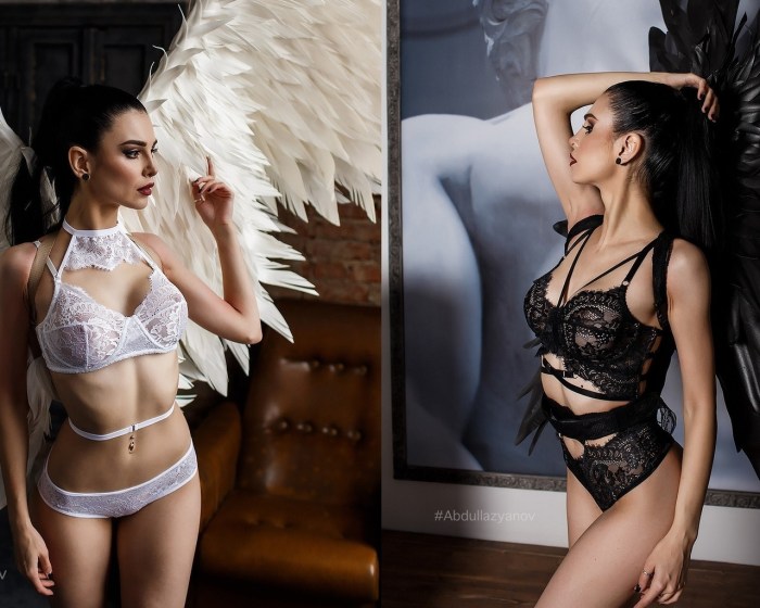 Girl with wings