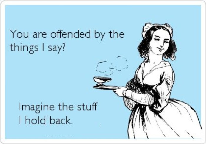 Jokes about vegan and raw foodists