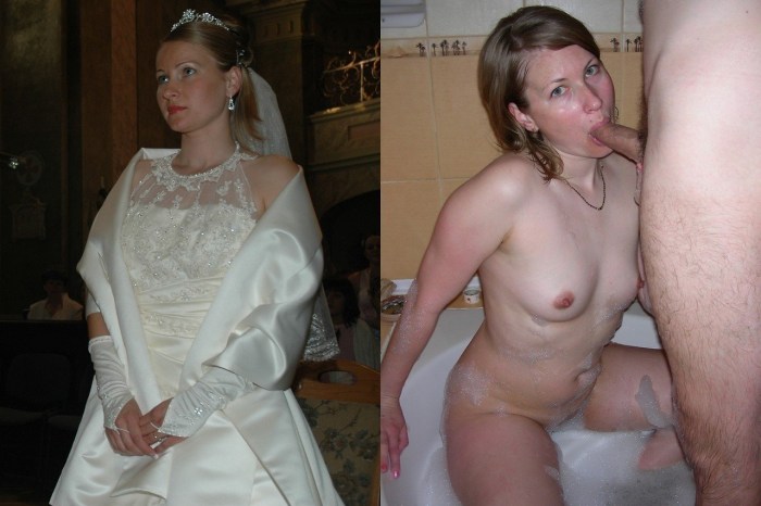 Bride's girlfriends without panties