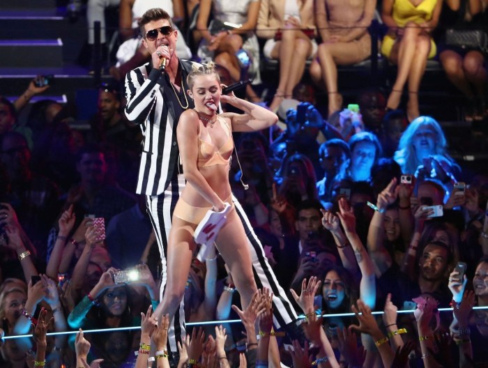 Miley Cyrus on the show