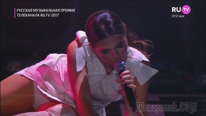 Nyusha singer in underwear