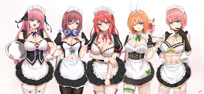 Nino Nakano is a maid