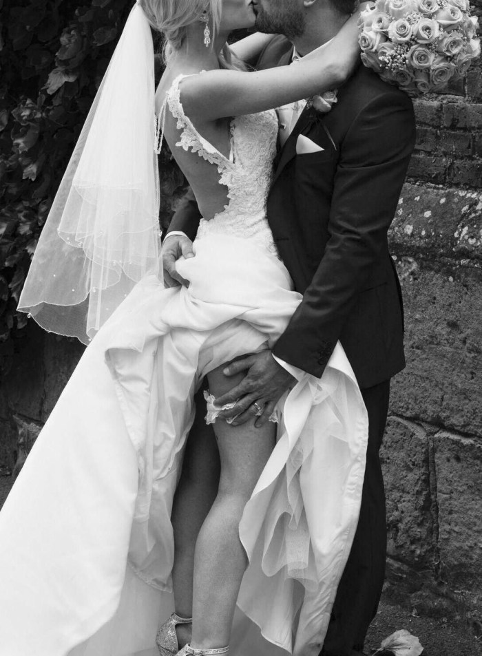 At the wedding is intimate