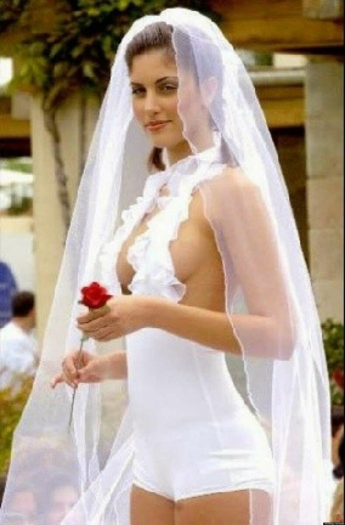 The most erotic wedding dresses
