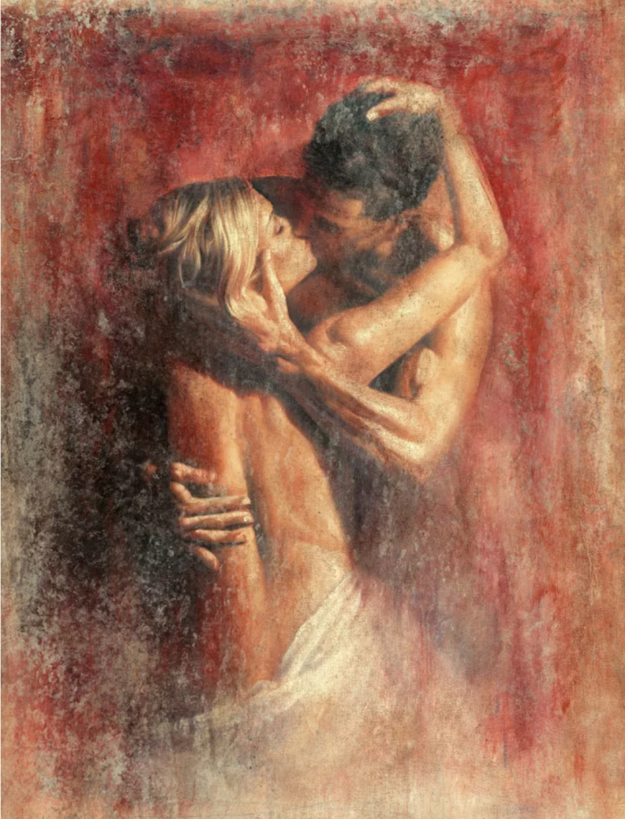 Passionate lovers of couples