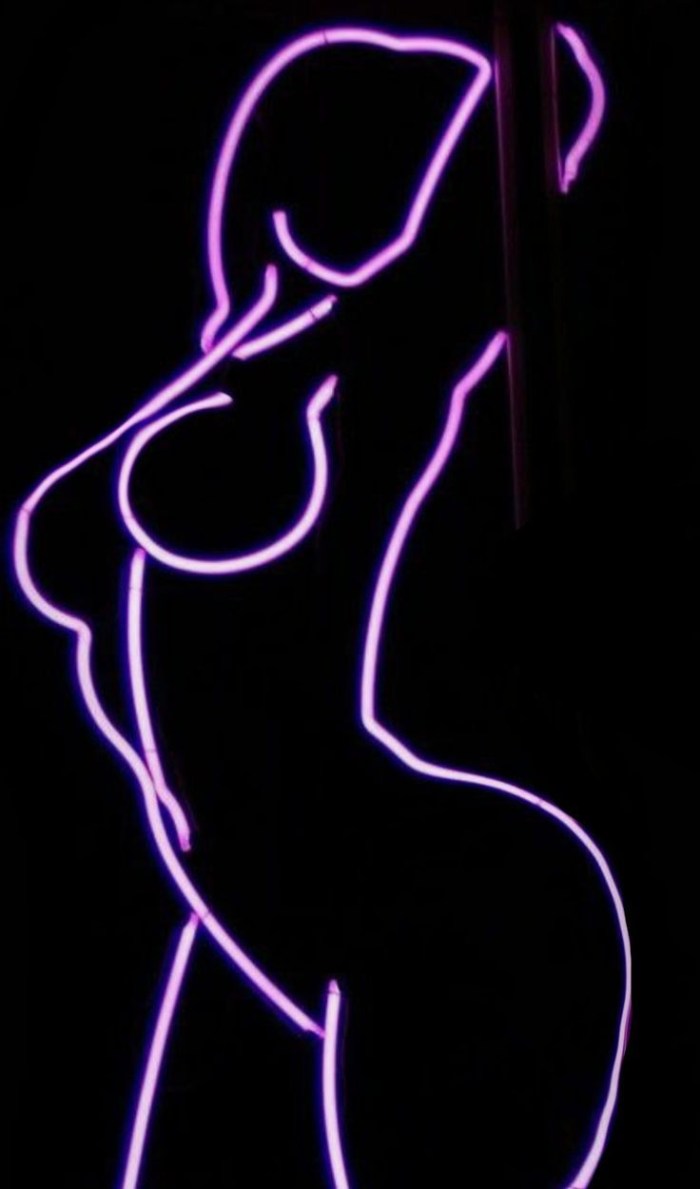 Lumining silhouettes