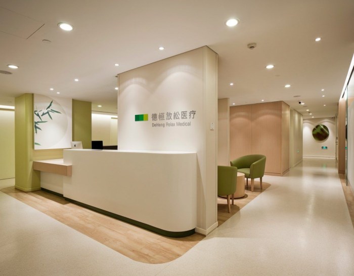 Reception Design Children's Hospital