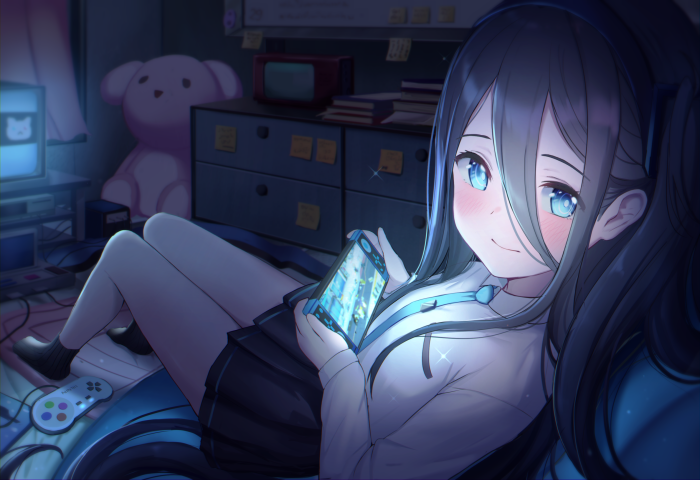 The blue archive of anime