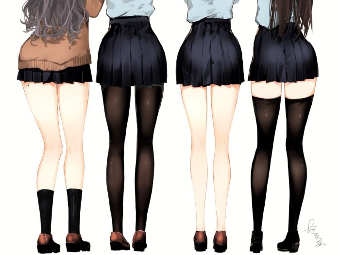 Anime long legs