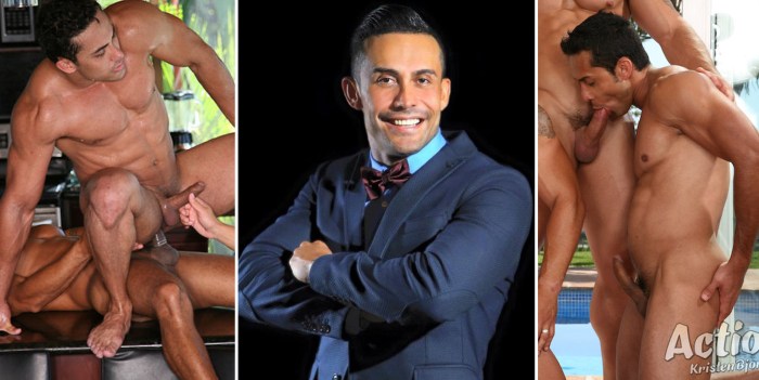 Actors of the most famous gay porn in clothes