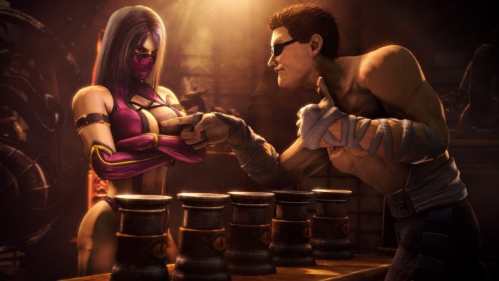 Johnny Cage and Milina Mortal Kombat 11