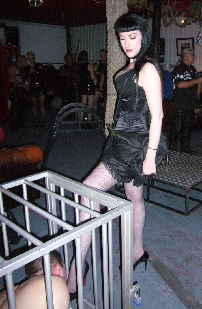Madam and slave in women's clothing