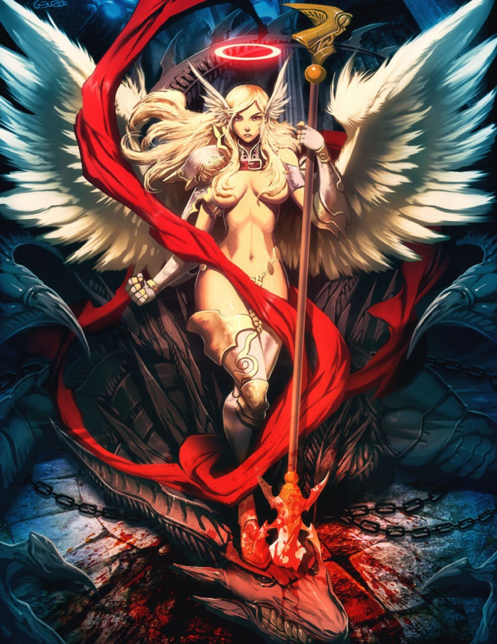 Romance Club The Secret of Heaven Lucifer and Vicki