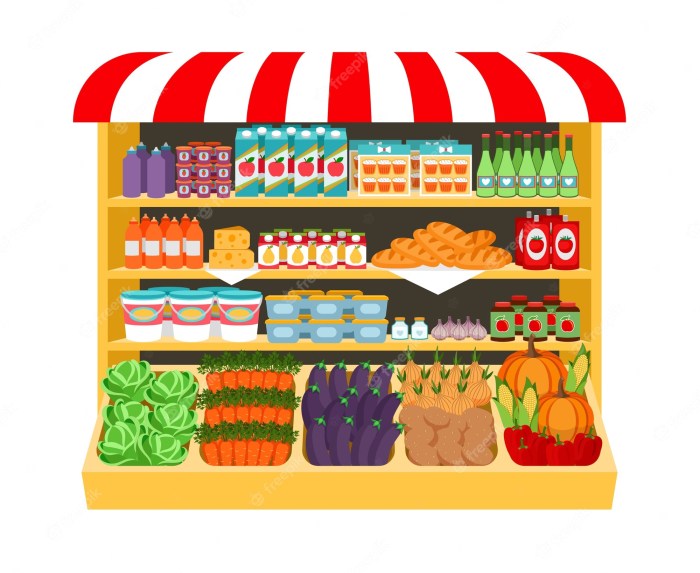 Shopping shop shop for preschoolers