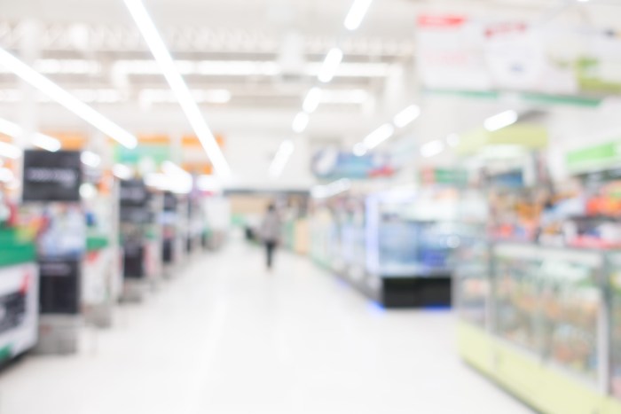 Vector image for a grocery store
