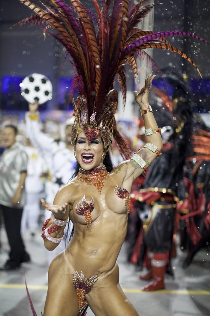 Andrea Martins Brazili Carnival Nude