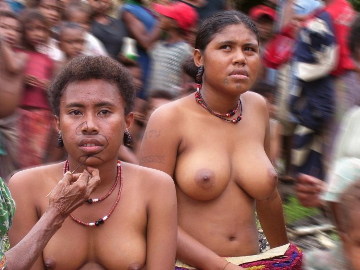 Negro finished in a black woman