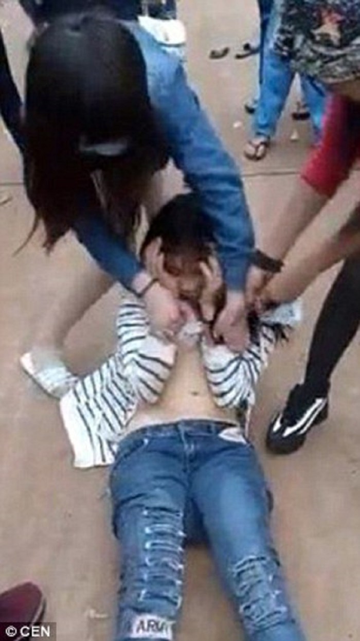 Real violence of girls
