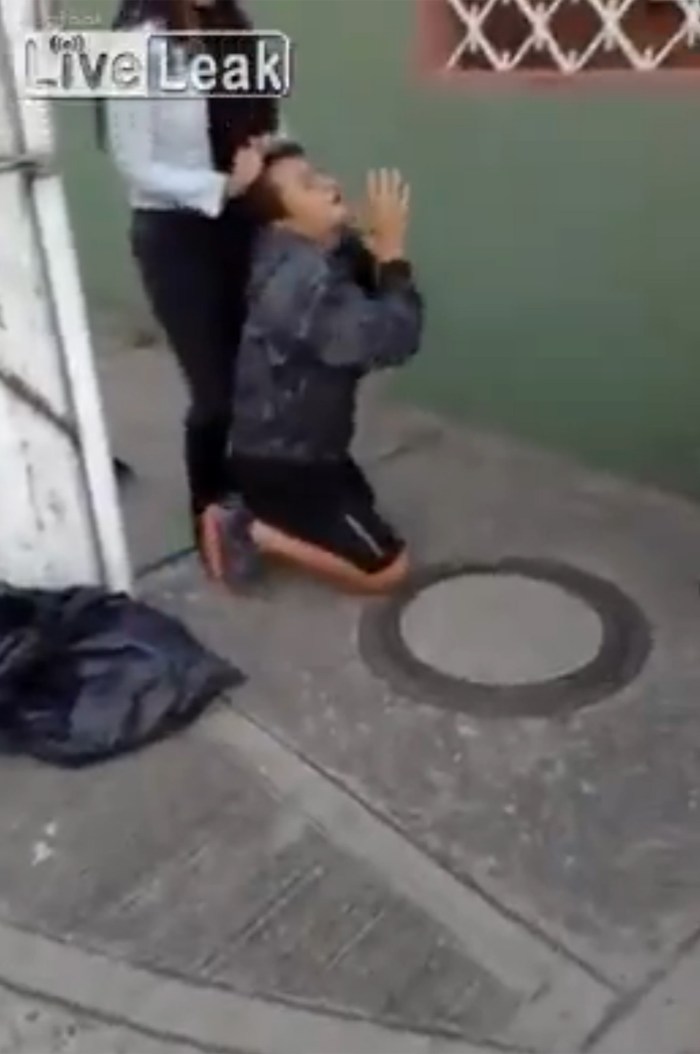 Violence at school in the locker room
