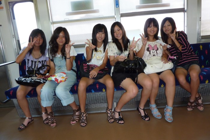 Chinese Subway Female Passenger Original