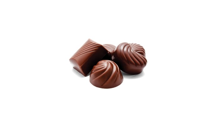Oral pleasure chocolate inscription
