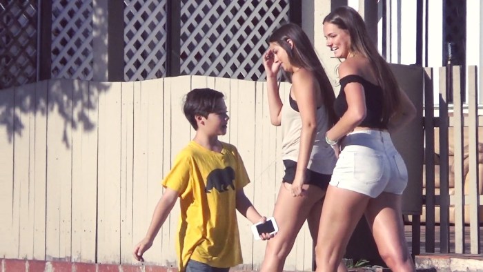 Boy and girl Hump