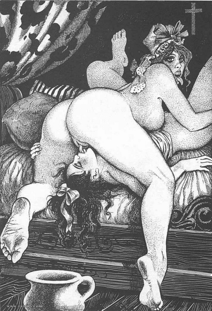 Erotic engravings Agostino Karrachci