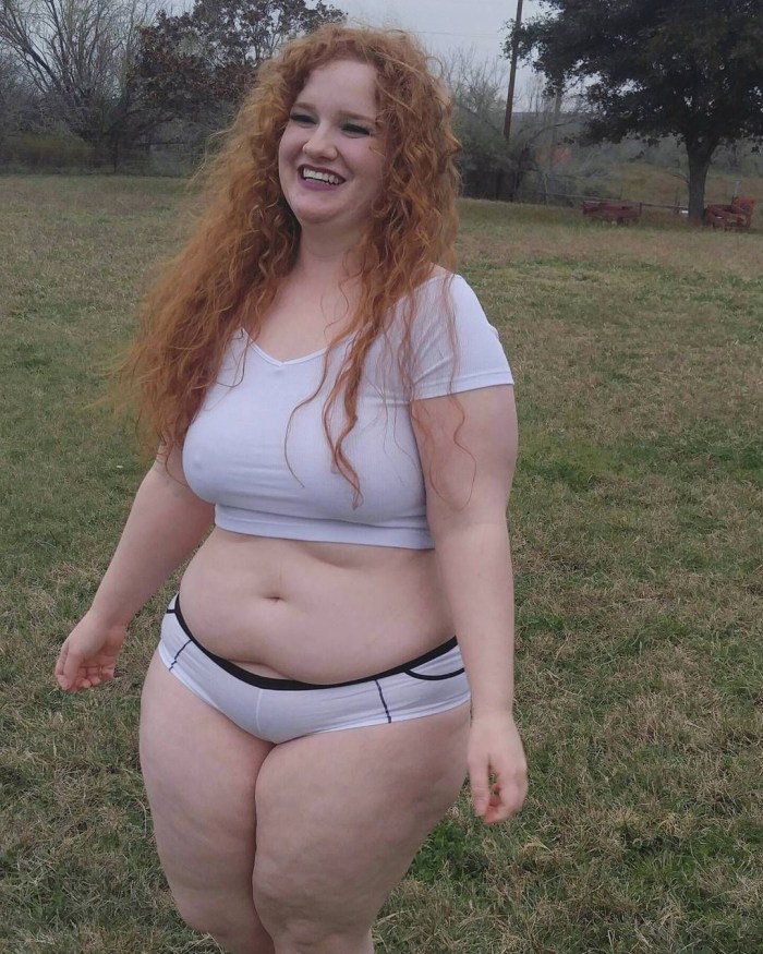 Women with large buttocks