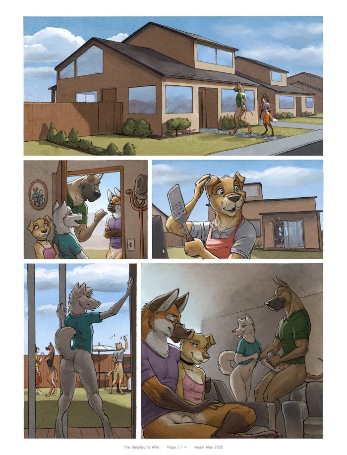 Neighbors comic