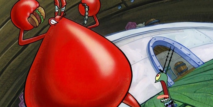 Naked Mr. Crabs