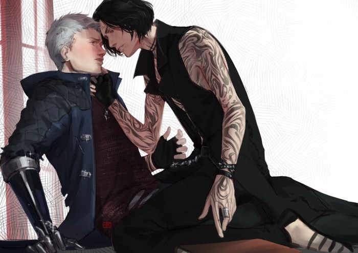 V Devil May Cry 5 Nero and V