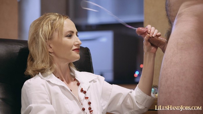 Lilus handjob Russian actress