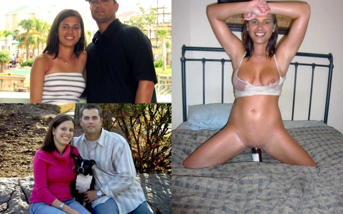 Naked brides after the wedding private