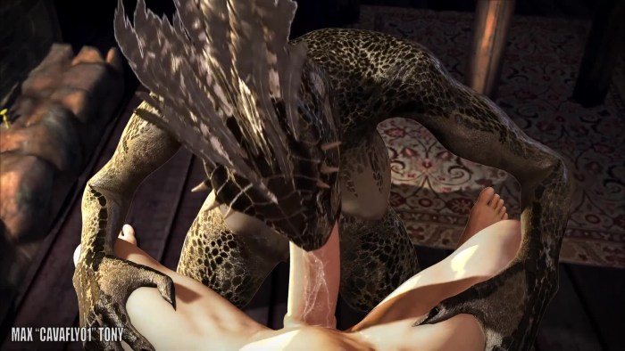 Tomb Ryder and wolves 3d hentai