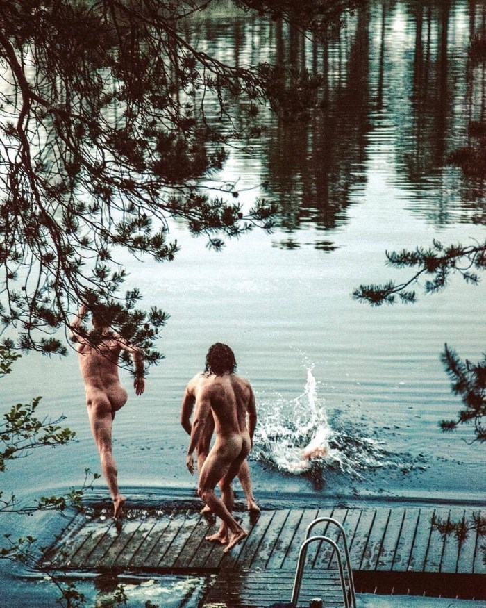 Olympic swim Nude Skinnydip Boy