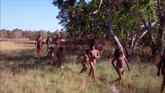 Loaded tribes in the jungle