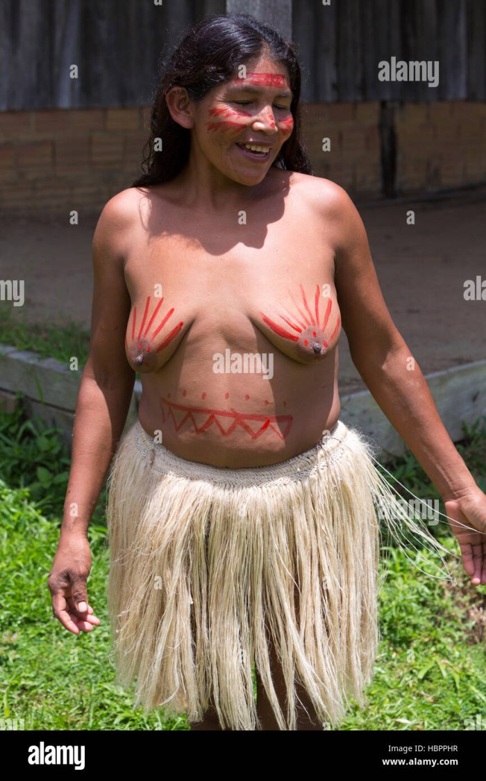 Indians shing women naked