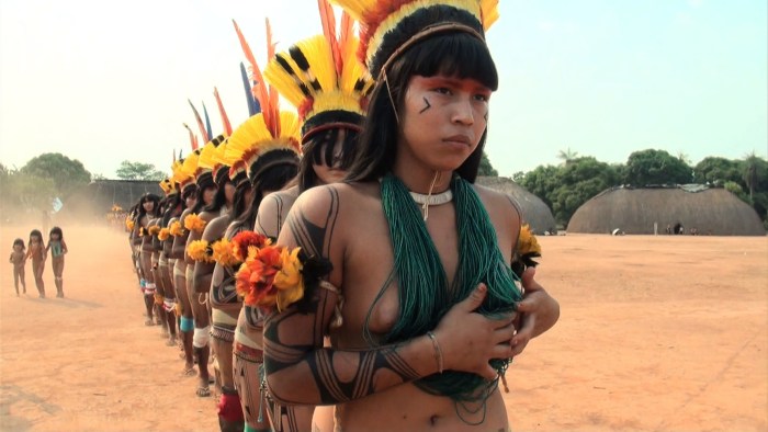 Tits of African women