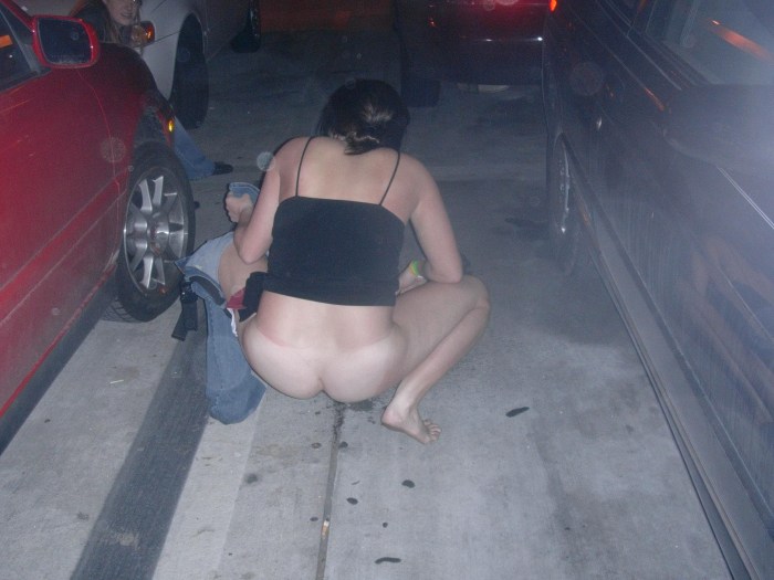 The violence of drunken girls